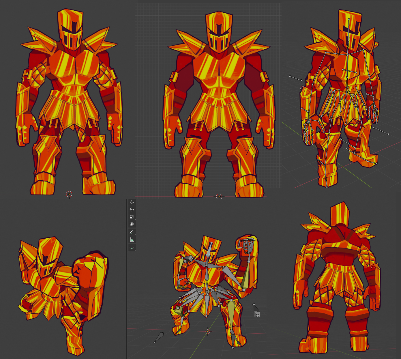 FIGHT KNIGHT REFERENCE MODEL